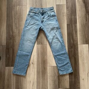 Wrangler Blue Straight Jeans Classic Style